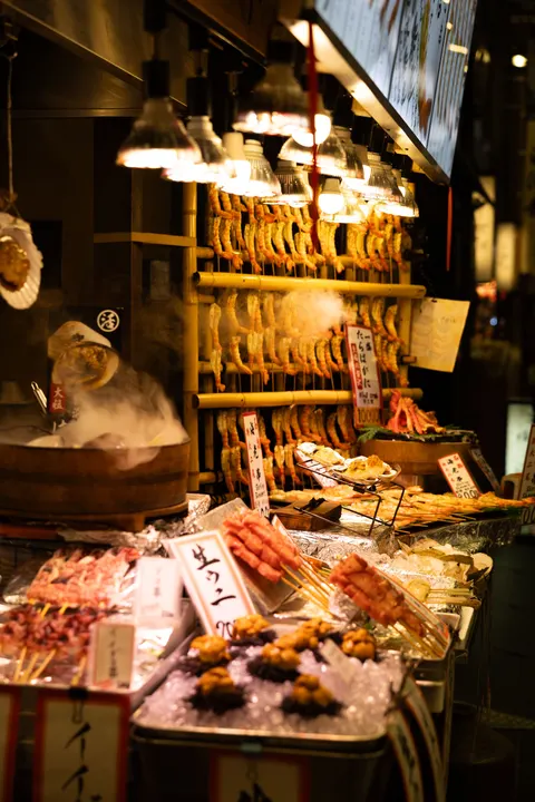 Night Market Phone Wallpaper · street · 1440×2160