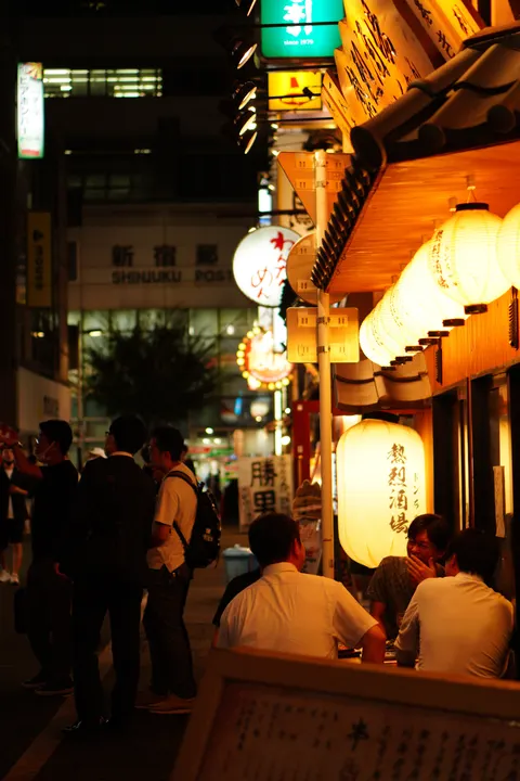 Night Market Phone Wallpaper · street · 1440×2160