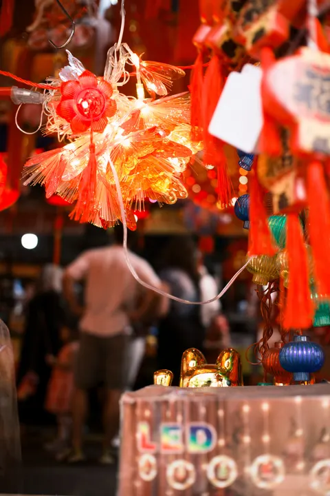 Night Market Phone Wallpaper · street · 1440×2158