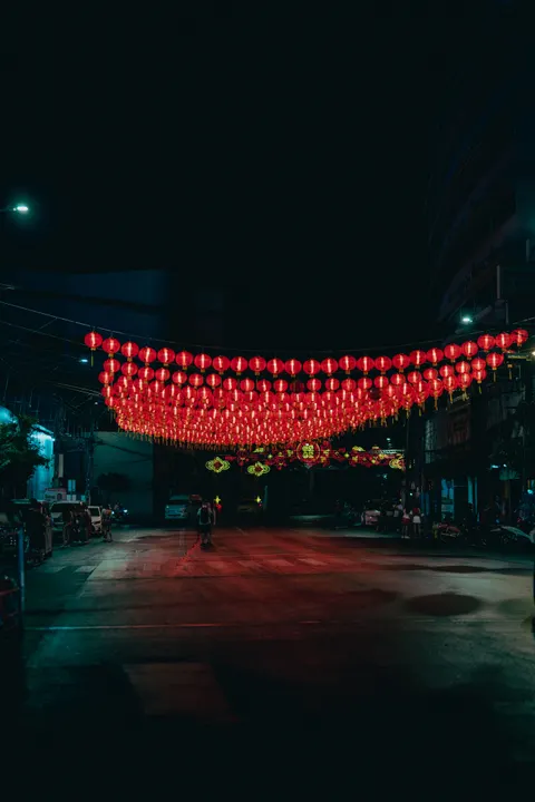 Night Market Phone Wallpaper · street · 1440×2160