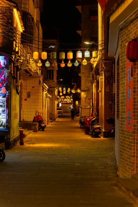 Night Market Phone Wallpaper · street · 1440×2160