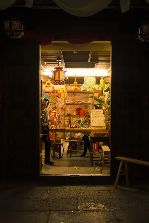 Night Market Phone Wallpaper · street · 1440×2160