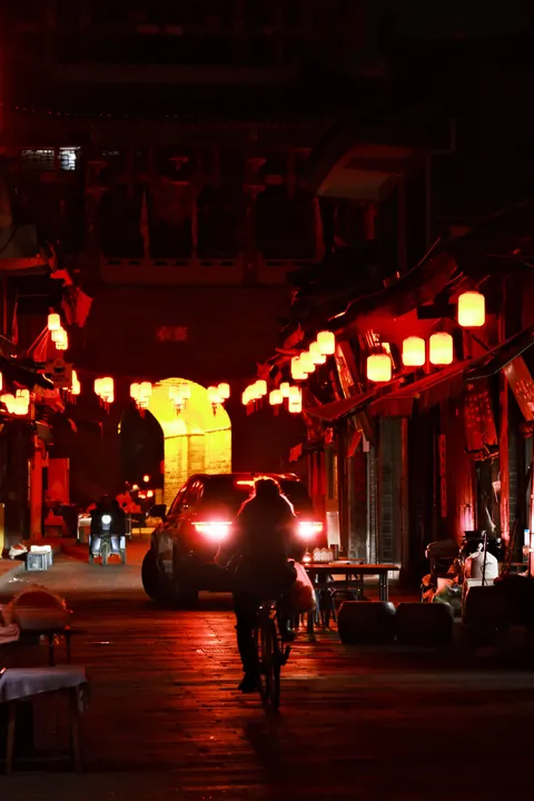 Night Market Phone Wallpaper · street · 1440×2160