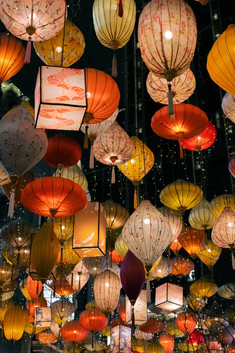 Night Market Phone Wallpaper · street · 1440×2160