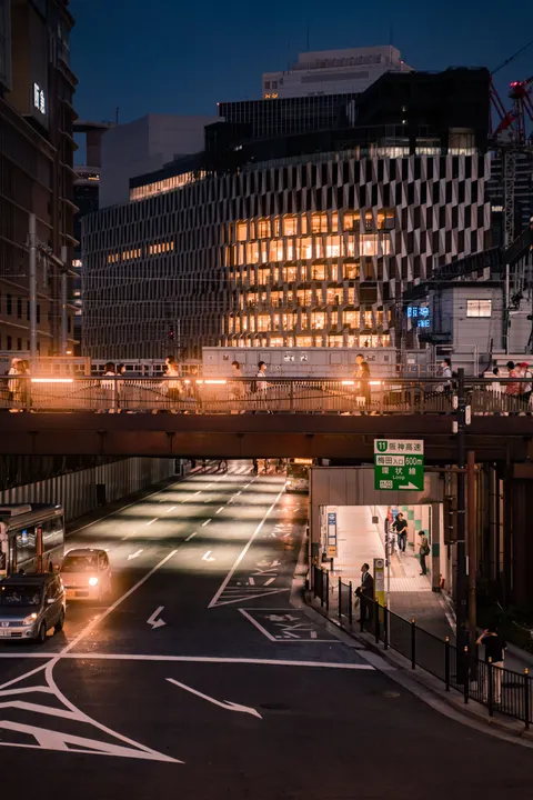 Night Street Phone Wallpaper · street · 1440×2160