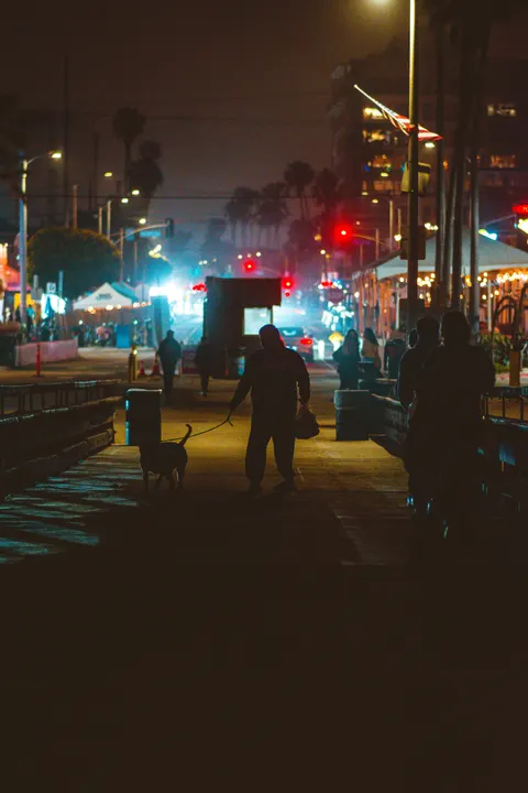 Night Street Phone Wallpaper · street · 1440×2160