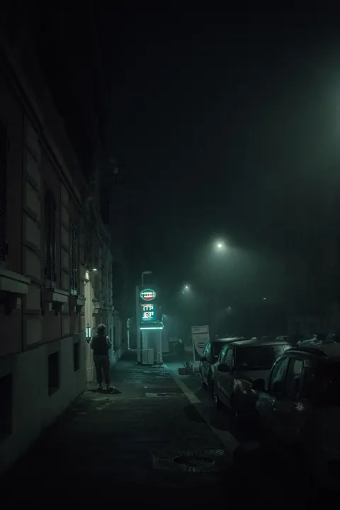 Night Street Phone Wallpaper · street · 1440×2160
