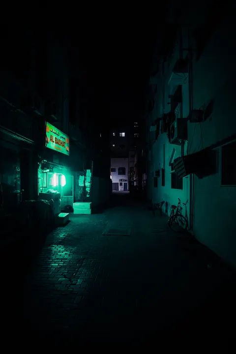 Night Street Phone Wallpaper · street · 1440×2160