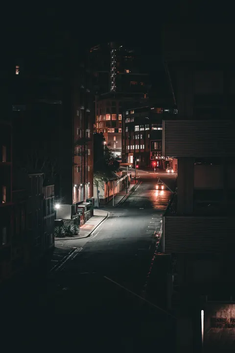 Night Street Phone Wallpaper · street · 1440×2159