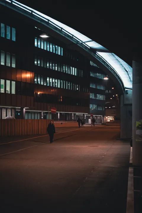 Night Street Phone Wallpaper · street · 1440×2159