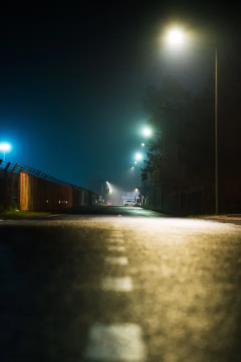 Night Street Phone Wallpaper · street · 1440×2160