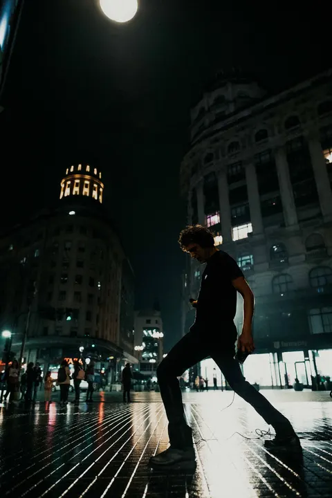 Night Street Phone Wallpaper · street · 1440×2160
