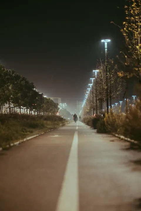 Night Street Phone Wallpaper · street · 1440×2160