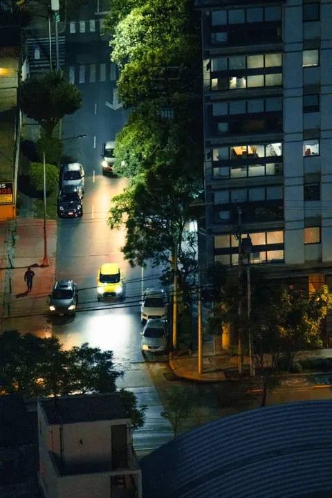 Night Street Phone Wallpaper · street · 1440×2160
