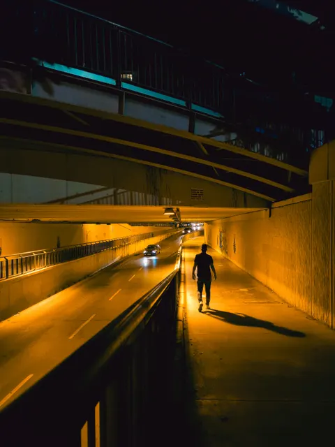 Night Street Phone Wallpaper · street · 1440×1920