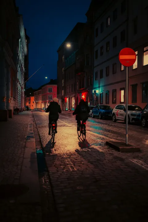 Night Street Phone Wallpaper · street · 1440×2160