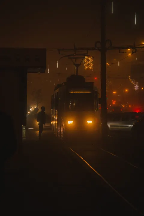 Night Street Phone Wallpaper · street · 1440×2160