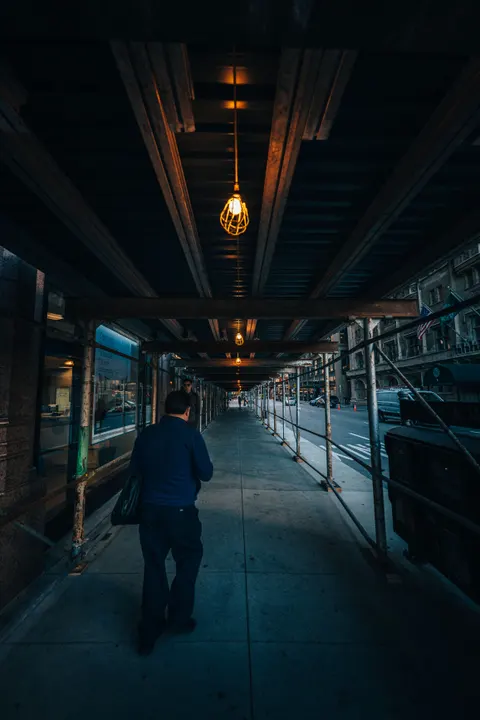 Night Street Phone Wallpaper · street · 1440×2160