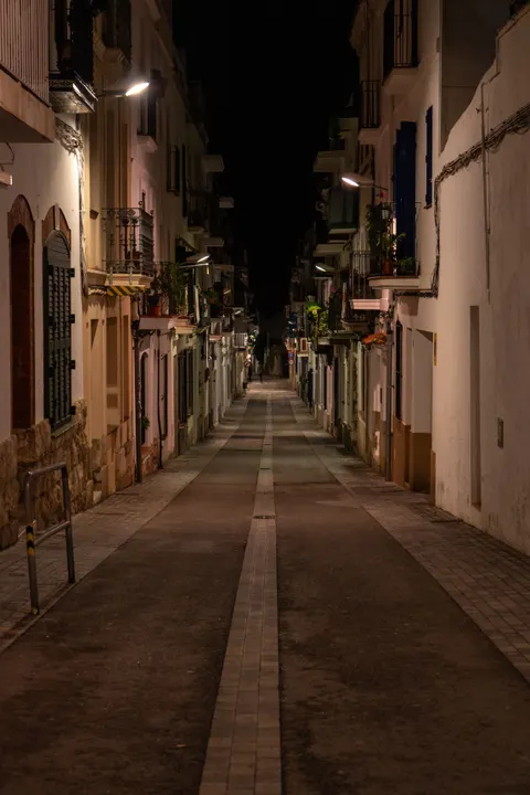 Night Street Phone Wallpaper · street · 1440×2160
