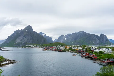 Norwegian Fjord 4K Wallpaper · nature · 3840×2560