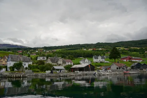Norwegian Fjord 4K Wallpaper · nature · 3840×2560