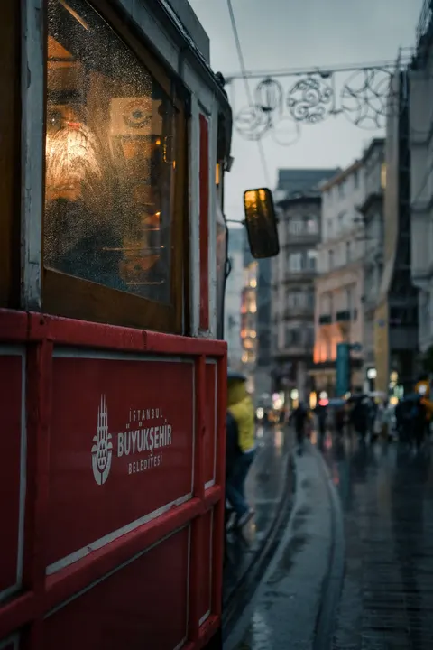 Rainy Street Phone Wallpaper · street · 1440×2160