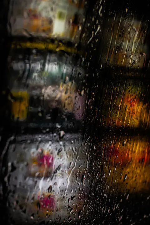 Rainy Street Phone Wallpaper · street · 1440×2160