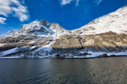 Norwegian Fjord 4K Wallpaper · nature · 3840×2560