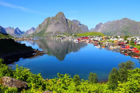 Norwegian Fjord 4K Wallpaper · nature · 3840×2560