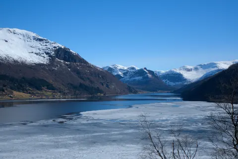 Norwegian Fjord 4K Wallpaper · nature · 3840×2566