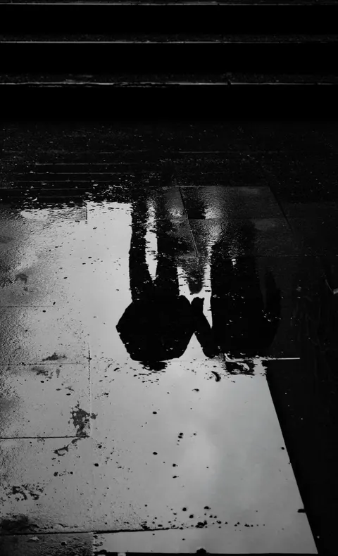 Rainy Street Phone Wallpaper · street · 1440×2368