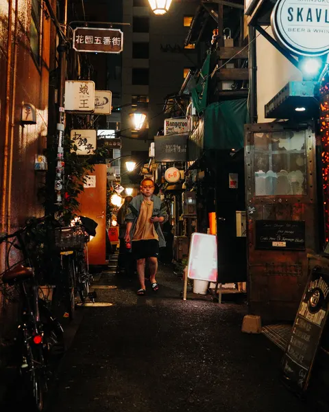 Tokyo Alley Phone Wallpaper · street · 1440×1800