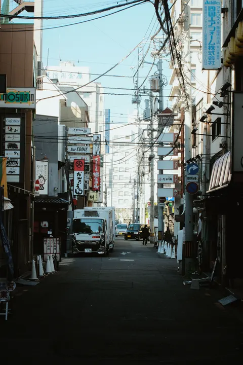 Tokyo Alley Phone Wallpaper · street · 1440×2160