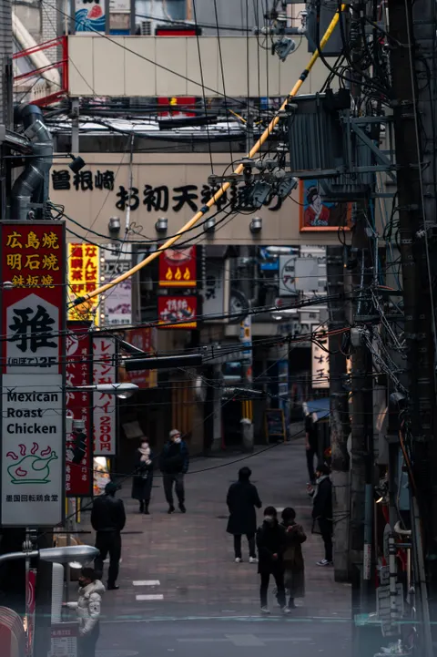 Tokyo Alley Phone Wallpaper · street · 1440×2160