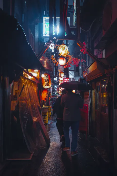 Tokyo Alley Phone Wallpaper · street · 1440×2160