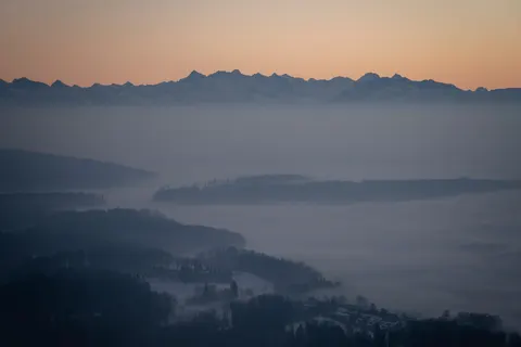 Misty Valley 4K Wallpaper · nature · 3840×2561