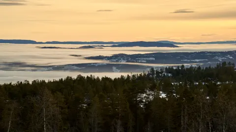 Misty Valley 4K Wallpaper · nature · 3840×2160