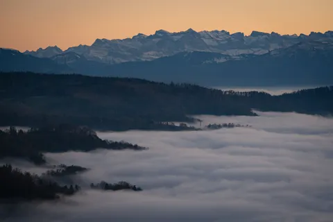 Обои Туманная долина 4K · nature · 3840×2561