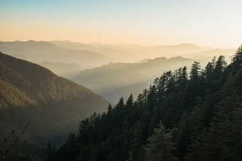 Misty Valley 4K Wallpaper · nature · 3840×2560
