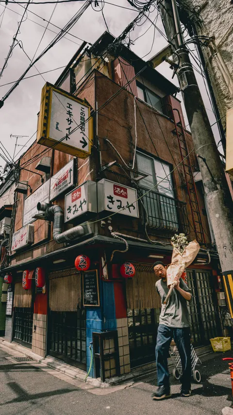 Tokyo Alley Phone Wallpaper · street · 1440×2560