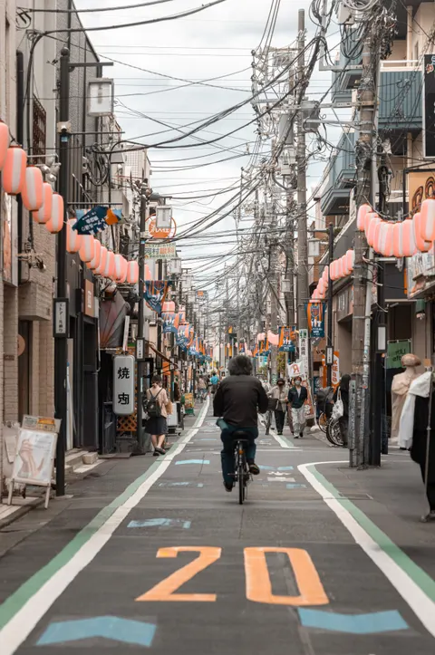 Tokyo Alley Phone Wallpaper · street · 1440×2169