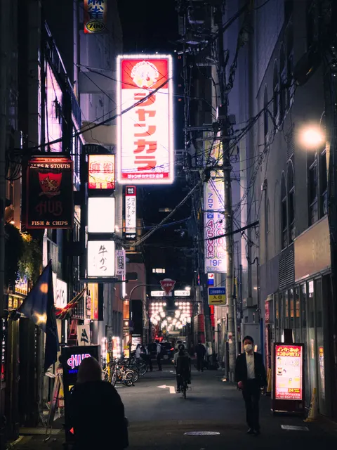 Tokyo Alley Phone Wallpaper · street · 1440×1920