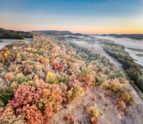 Autumn River 4K Wallpaper · nature · 3840×3317