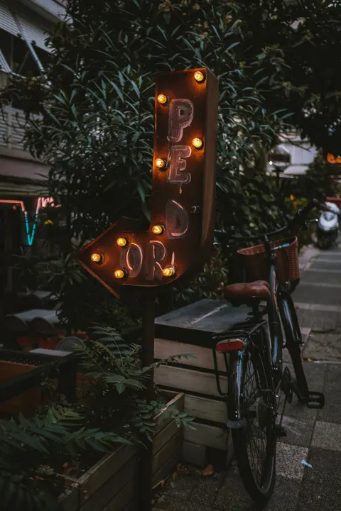 Neon Sign Phone Wallpaper · street · 1440×2160