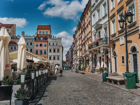Обои Улица старого города 4K · architecture · 3840×2878