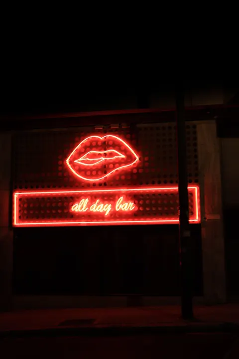 Neon Sign Phone Wallpaper · street · 1440×2160