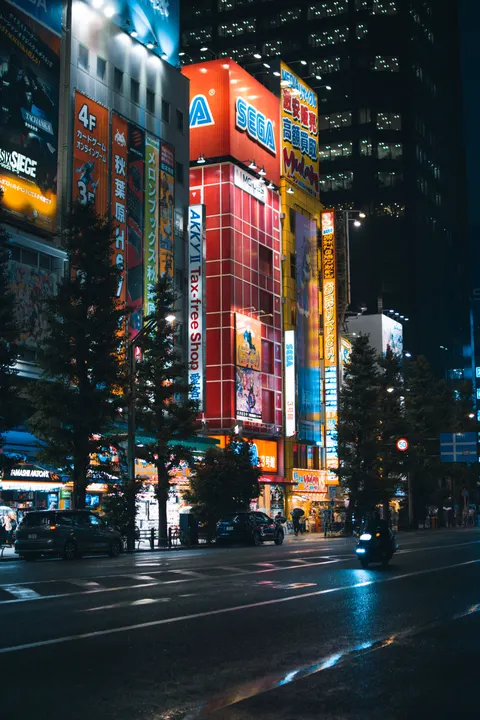 Neon Sign Phone Wallpaper · street · 1440×2160