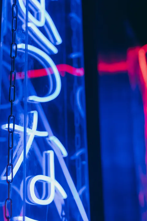 Neon Sign Phone Wallpaper · street · 1440×2160