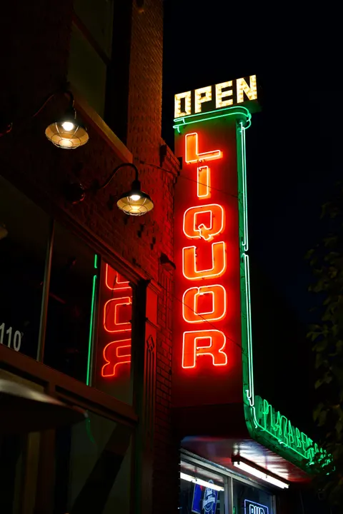 Neon Sign Phone Wallpaper · street · 1440×2159