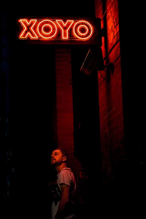 Neon Sign Phone Wallpaper · street · 1440×2160